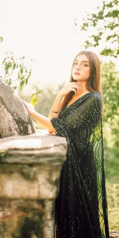 DF 3414 Black color Georgette 60 Gram 5MM Sequins Embroidery Work Saree Casual, Wedding, Festive, Events . Expected Delivery  4-6 Working Days @1699/- only  | Sarees, Bollywood Sarees, Creative Sarees, Designer Sarees, Embroidered Sarees, Ethnic Saree, Modern Digital sarees, Party Wear Sarees