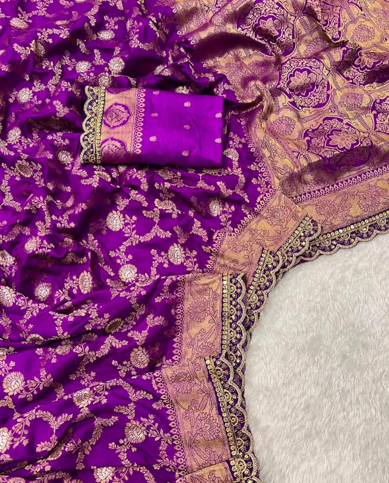 MS 469 Purple color Jacquard Weaving With Embroidery Cording Lace Saree Casual, Wedding, Festive, Events . Expected Delivery  4-6 Working Days @1649/- only                                                                                                                                                                    | Sarees, Bollywood Sarees, Creative Sarees, Designer Sarees, Embroidered Sarees, Ethnic Saree, Modern Digital sarees, Party Wear Sarees