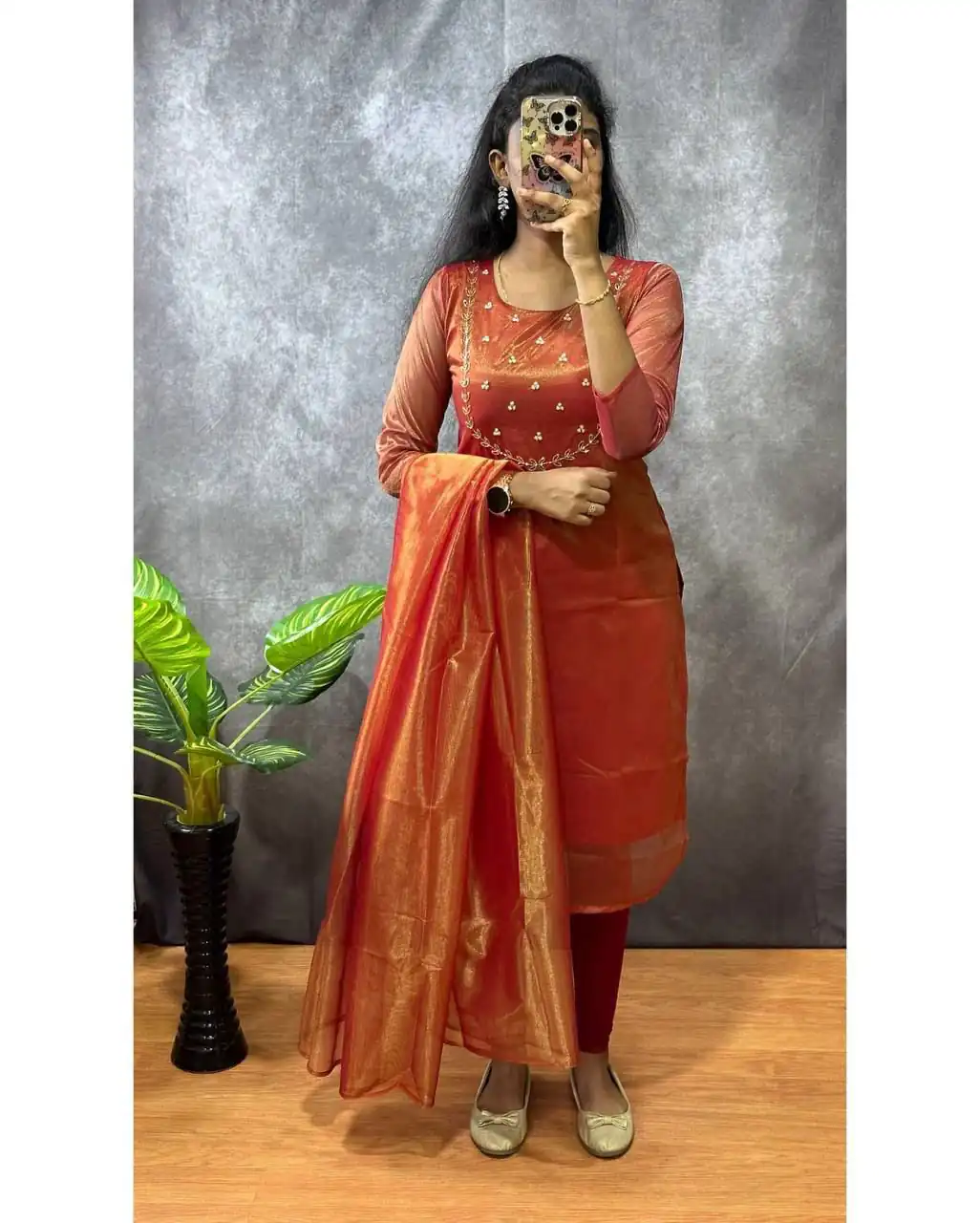 MF 788 Red Color Heavy Twill Golden Shining Fabric Kurti Casual, Wedding, Party, Festive, Events Etc. Expected Delivery 4-6 Working Days @1349/- | Kurti, Bollywood Kurti, Creative Kurtis, Designer Kurti, Party Wear Kurti, Selfie Kurti