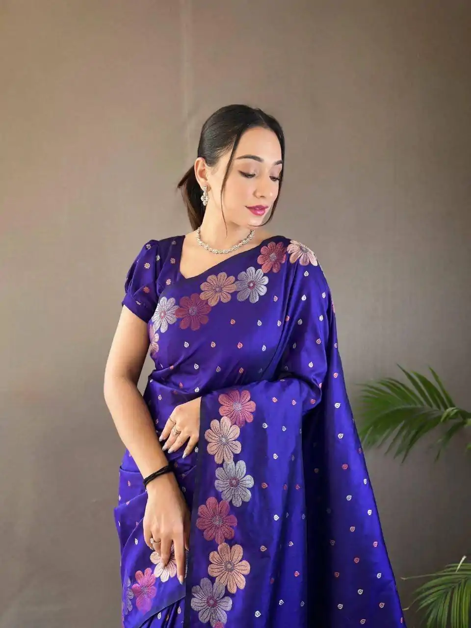 MS 482 Royal Blue Color Soft Litchi Silk Kubera Pattu Saree Casual, Wedding, Festive, Events . Expected Delivery  4-6 Working Days @1249/- only                                                                                                                                           | Sarees, Bollywood Sarees, Creative Sarees, Designer Sarees, Embroidered Sarees, Ethnic Saree, Modern Digital sarees, Party Wear Sarees