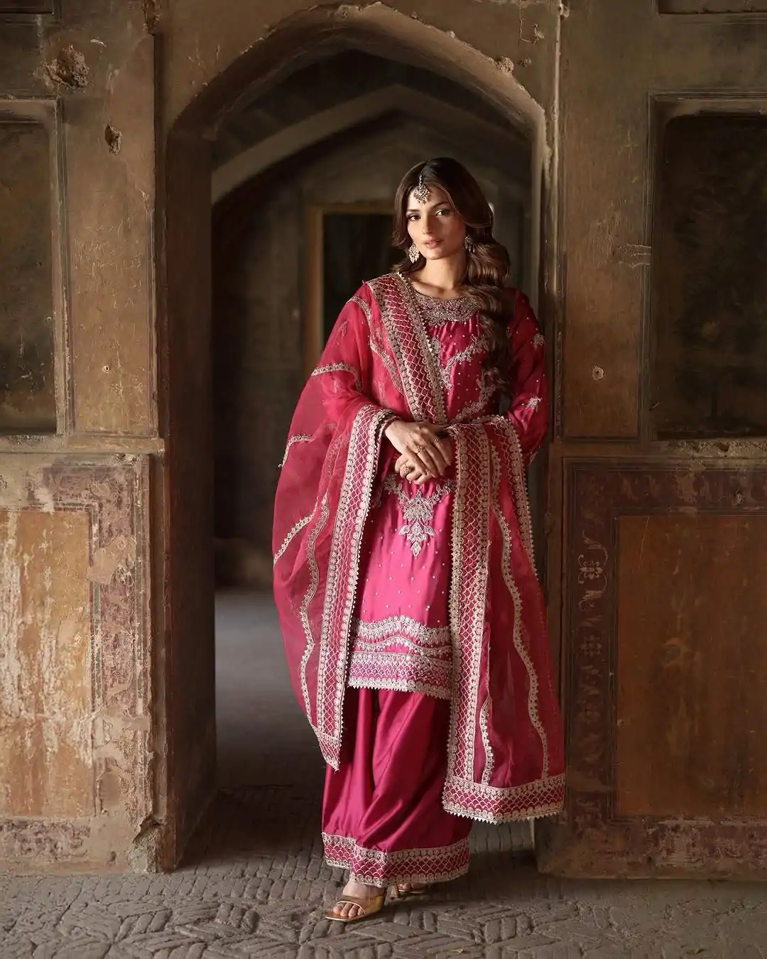 SRK 5251 Rani Pink Color Chinnon Silk Sequence Work Salwar Suit Salwar Suit Casual, Wedding, Festive, Events . Expected Delivery  4-6 Working Days @2149/- | Jump Suits, Salwar suit, Casual Suits, Creative suits, Designer Suits, Palazzo Suits, Party Wear Suits, Patiala Suits, Straight Suits