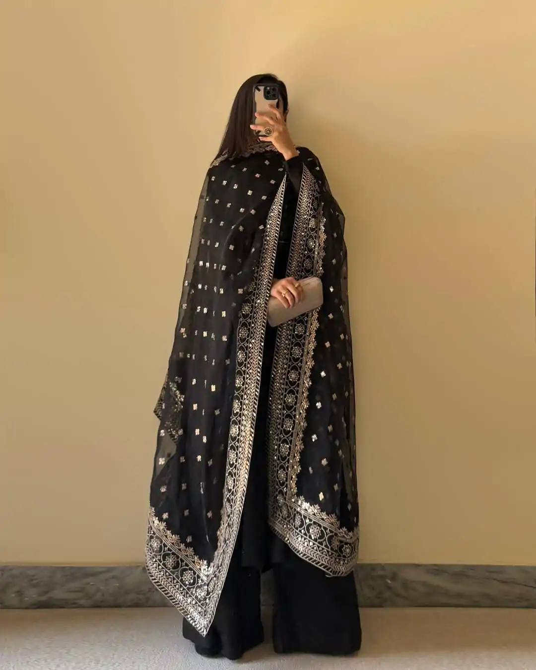 KD 1502 Black Chinon Silk With Inner Plain Anarkali Gown Casual, Wedding, Festive, Events . Expected Delivery 4-6 Working Days @1999/- only | Jump Suits, Salwar suit, Casual Suits, Creative suits, Designer Suits, Palazzo Suits, Party Wear Suits, Patiala Suits, Straight Suits