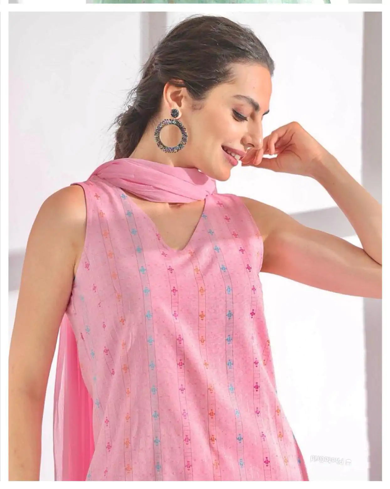 INLI Ghibli Pink Color Pure Cotton Print Salwar Suit Casual, Wedding, Party, Festive, Events Etc.4-6 Working Days@ 1499/-only | Jump Suits, Salwar suit, Casual Suits, Creative suits, Designer Suits, Palazzo Suits, Party Wear Suits, Patiala Suits, Straight Suits