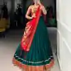 LNB 2007 Green Color Vichitra Silk Zari Weaving With Lace Border Lehenga Choli Wedding, Party, Festive, Events Etc. Delivery 4-6 Working Days Rs 2999 | Lehenga, Bollywood Lehenga, Creative Lehenga, Designer Lehenga, Embroidered Lehenga, Party Wear Lehenga