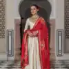 LG 1970 Off White Color Chinon Lace On Border Latkan Dori Salwar Suit Casual, Wedding, Festive, Events . Expected Delivery  4-6 Working Days @1999/- only      | Jump Suits, Salwar suit, Casual Suits, Creative suits, Designer Suits, Palazzo Suits, Party Wear Suits, Patiala Suits, Straight Suits