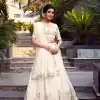 LNB 1422 Off White Color Silver Glosy Sequins and Embroidery Foil Work Lehenga Choli Wedding, Party, Festive, Events Etc. Delivery 4-6 Working Days Rs 3299 | Lehenga, Bollywood Lehenga, Creative Lehenga, Designer Lehenga, Embroidered Lehenga, Party Wear Lehenga