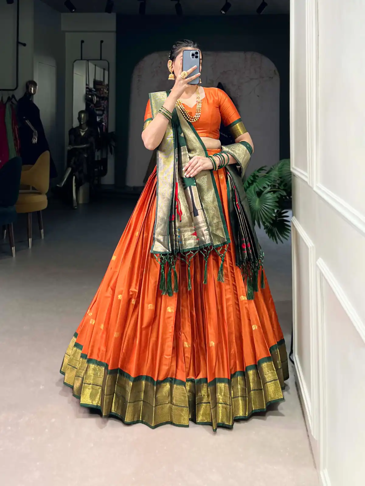 LNB 2017 Orange Color Jacquard Silk Zari Weaving Work Lehenga Choli Wedding, Party, Festive, Events Etc. Delivery 4-6 Working Days Rs 2849 | Lehenga, Bollywood Lehenga, Creative Lehenga, Designer Lehenga, Embroidered Lehenga, Party Wear Lehenga