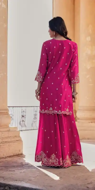 LG 1988 Pink Color Chinon Sequence Embroidery Work Salwar Suit Casual, Wedding, Festive, Events . Expected Delivery 4-6 Working Days @2149/- only | Jump Suits, Salwar suit, Casual Suits, Creative suits, Designer Suits, Palazzo Suits, Party Wear Suits, Patiala Suits, Straight Suits