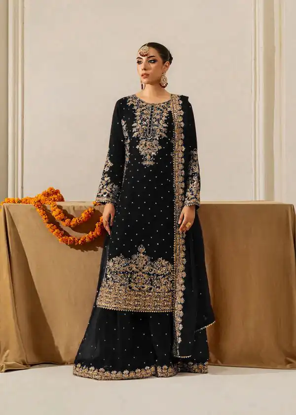 RTC 5901 Black Faux Georgette Salwar Suit Perfect for Wedding, Party, Raksha Bandhan, Eid, Pooja –. Introductory Price ₹2449. Delivery 4-6 Working Days. | Jump Suits, Salwar suit, Casual Suits, Creative suits, Designer Suits, Palazzo Suits, Party Wear Suits, Patiala Suits, Straight Suits