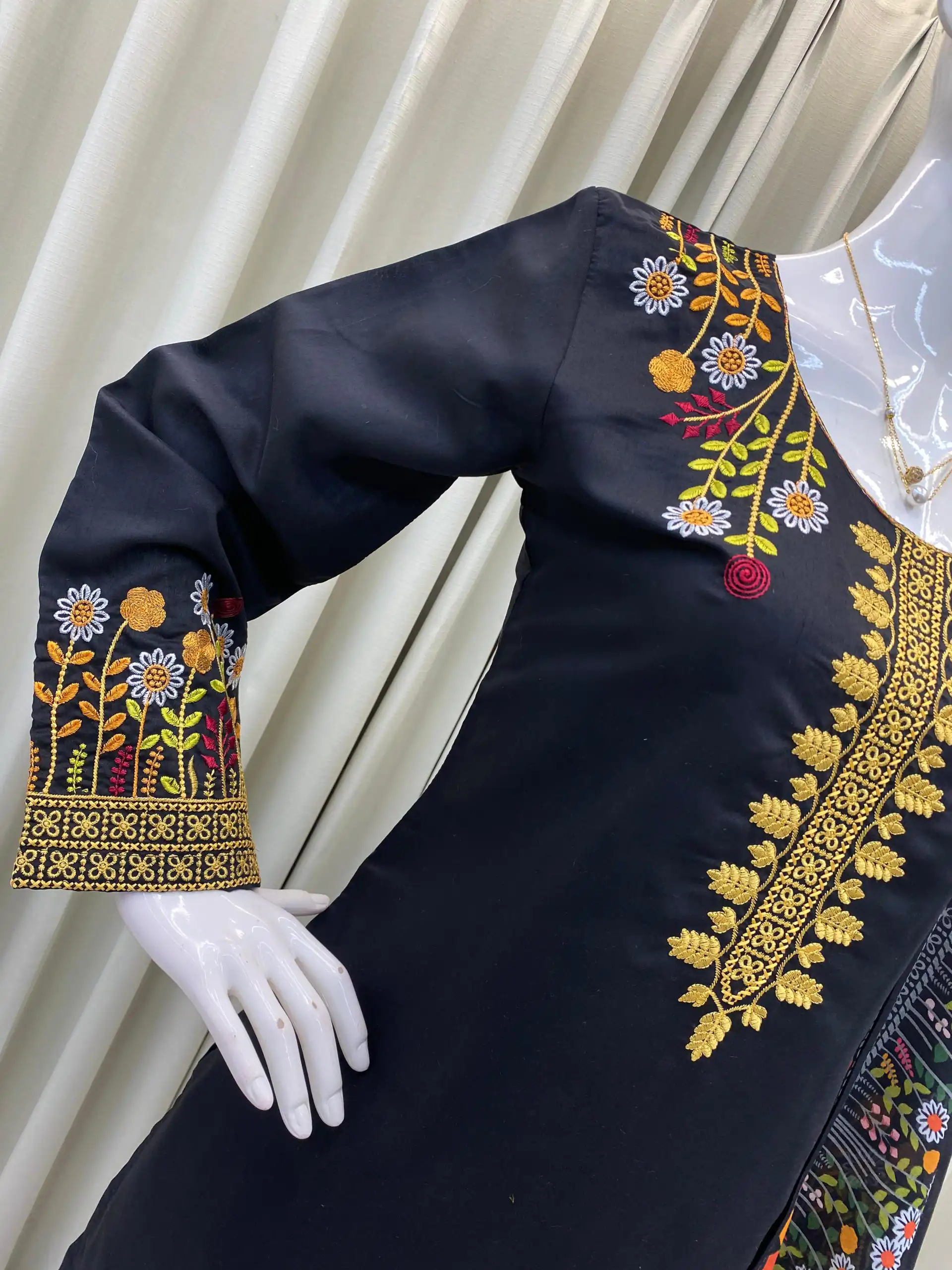 BE 397 Black Roman Silk with Embroidery Work Salwar Suit .Wedding, Party, Festive, Events, Best Price ₹1999. Delivery 4-6 Working Days. Shop now. | Jump Suits, Tops & Bottoms, Track Suits, Salwar suit, Casual Suits, Creative suits, Designer Suits, Palazzo Suits, Party Wear Suits, Patiala Suits, Straight Suits, Trendy Wear