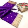 MB 150 Dark Purple A Pethani silk Saree Perfect for Wedding, Party, Baisakhi, Reception, Traditional Day – . Affordable Price ₹2549. Delivery 4-6 Working | Sarees, Bollywood Sarees, Creative Sarees, Designer Sarees, Embroidered Sarees, Ethnic Saree, Modern Digital sarees, Party Wear Sarees