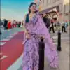 BT 432 Lavender Color Soft Cotton Digital Print Lace Work Saree . Special Price ₹1349. Delivery 4-6 Working Days. Shop now. | Sarees, Bollywood Sarees, Creative Sarees, Designer Sarees, Embroidered Sarees, Ethnic Saree, Modern Digital sarees, Party Wear Sarees