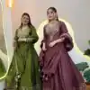 Onion Roman Simmer Embroidery Gown