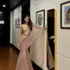 Pink Soft Butterfly Net Lehenga Saree
