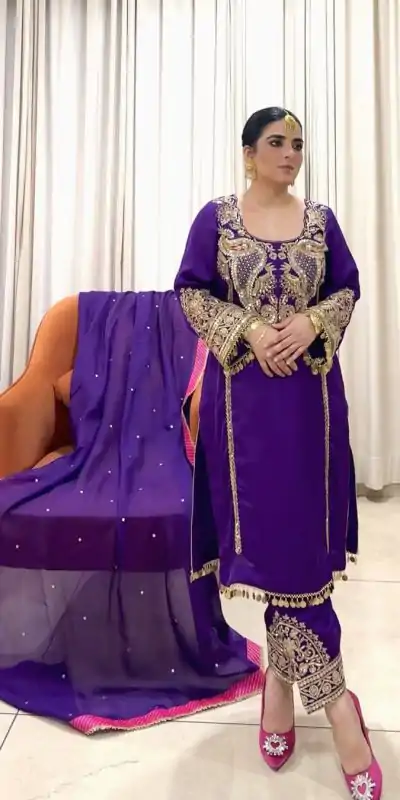 KF 1704 Purple Georgette with Embroidery Work & Lace Work Salwar Suit . Special Price ₹1999. Delivery 4-6 Working Days. Shop now. | Jump Suits, Tops & Bottoms, Track Suits, Salwar suit, Casual Suits, Creative suits, Designer Suits, Palazzo Suits, Party Wear Suits, Patiala Suits, Straight Suits, Trendy Wear