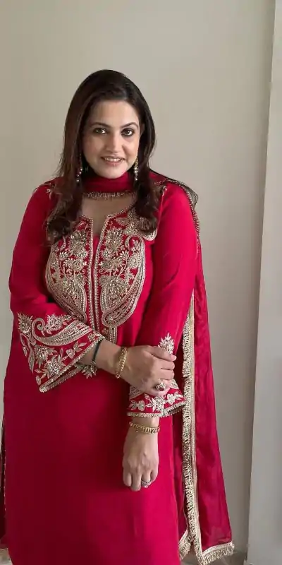 ZSR 3097 Red Pure Chinnon Silk With Embroidery Sequence Work With Full Sleeve Salwar Suit Wedding, Party, Festive, Events Exclusive Offer ₹1899. D | Jump Suits, Tops & Bottoms, Track Suits, Salwar suit, Casual Suits, Creative suits, Designer Suits, Palazzo Suits, Party Wear Suits, Patiala Suits, Straight Suits, Trendy Wear