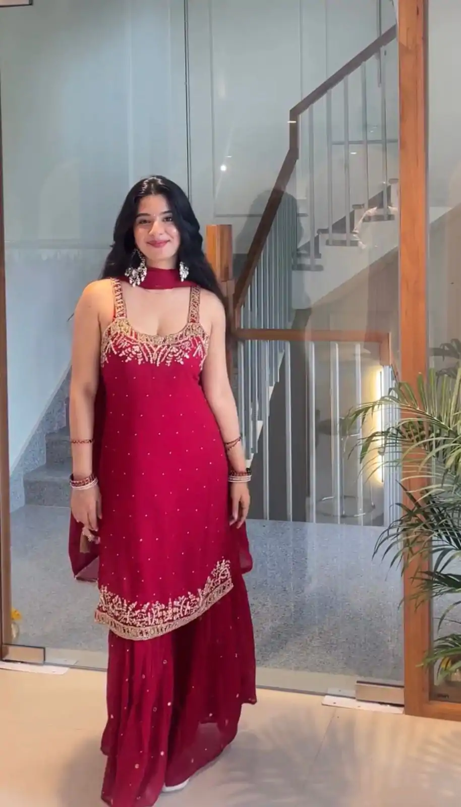 KD 1531 Red Faux Georgette Lace Work Salwar Suit in . Wedding, Party, Festive, Events, Grab it for ₹2399. Delivery 4-6 Working Days. Shop now. | Jump Suits, Tops & Bottoms, Track Suits, Salwar suit, Casual Suits, Creative suits, Designer Suits, Palazzo Suits, Party Wear Suits, Patiala Suits, Straight Suits, Trendy Wear