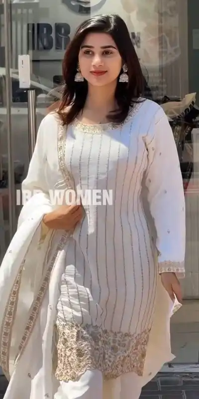 DC 105 White Color Fox Georgette with Embroidery Work Salwar Suit . Now at just ₹1949. Delivery 4-6 Working Days. Shop now. | Jump Suits, Tops & Bottoms, Track Suits, Salwar suit, Casual Suits, Creative suits, Designer Suits, Palazzo Suits, Party Wear Suits, Patiala Suits, Straight Suits, Trendy Wear