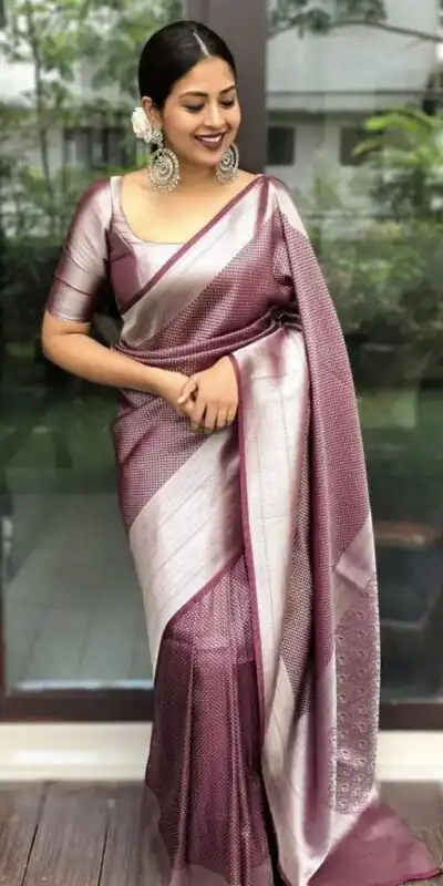 KP 4040 Wine Soft Lichi Silk Saree Perfect for Wedding, Party, Ethnic Day, Raksha Bandhan, Temple Visit – . Exclusive Offer ₹1299. Delivery 4-6 Working D | Sarees, Bollywood Sarees, Creative Sarees, Designer Sarees, Embroidered Sarees, Ethnic Saree, Modern Digital sarees, Party Wear Sarees