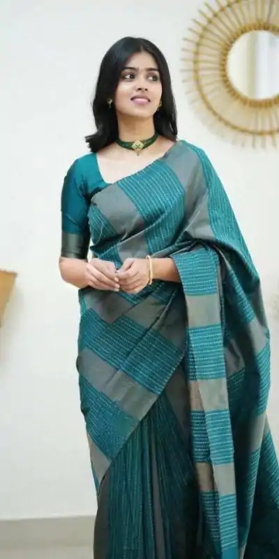 KPR 152 Firozi Soft Lichi Silk Saree with Lace Work & Lace Border. Available at ₹1249 only. Delivery 4-6 Working Days. Shop now. | Sarees, Bollywood Sarees, Creative Sarees, Designer Sarees, Embroidered Sarees, Ethnic Saree, Modern Digital sarees, Party Wear Sarees