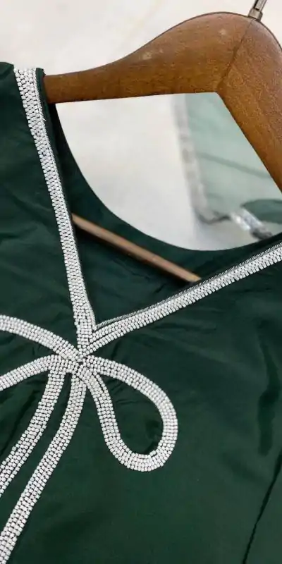 LG 1955 Green in Green French Crape Lace Work & Bead Work Salwar Suit . Special Price ₹1849. Delivery 4-6 Working Days. Shop now. | Jump Suits, Salwar suit, Casual Suits, Creative suits, Designer Suits, Palazzo Suits, Party Wear Suits, Patiala Suits, Straight Suits