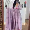 PC 528 Lavender Fox Georgette Gown Perfect for Wedding, Party, Baby Shower, Lohri, Pongal – . Available at ₹2049 only. Delivery 4-6 Working Days. Shop n | Jump Suits, Salwar suit, Casual Suits, Creative suits, Designer Suits, Palazzo Suits, Party Wear Suits, Patiala Suits, Straight Suits
