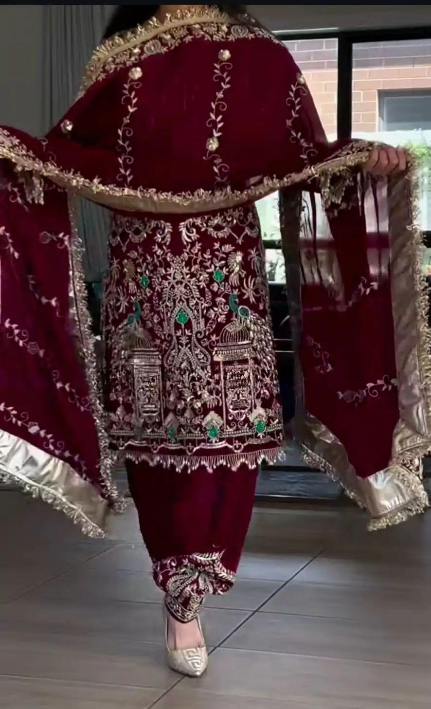 NF 1239 Maroon Natural Crep Salwar Suit Perfect for Wedding, Party, Haldi, Festival Celebrations, Housewarming – . Get it for ₹2449. Delivery 4-6 Wor | Jump Suits, Salwar suit, Casual Suits, Creative suits, Designer Suits, Palazzo Suits, Party Wear Suits, Patiala Suits, Straight Suits