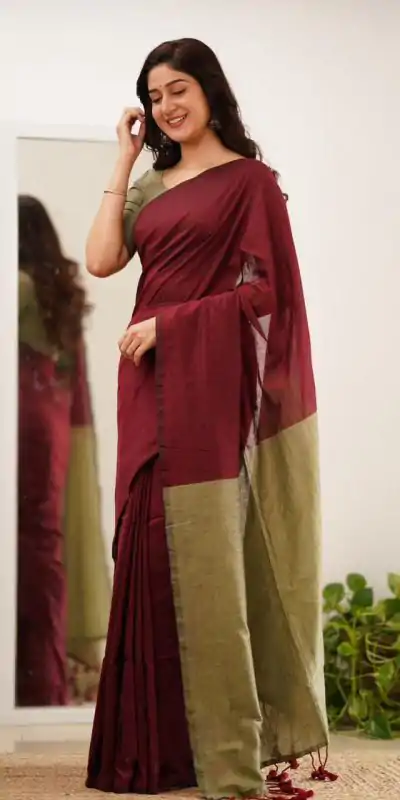 KPR 243 Maroon in Soft Lilian Slab Designer Work Saree .Wedding, Party, Festive, Events Available at ₹1349 only. Delivery 4-6 Working Days. Shop now. | Sarees, Bollywood Sarees, Creative Sarees, Designer Sarees, Embroidered Sarees, Ethnic Saree, Modern Digital sarees, Party Wear Sarees