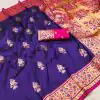 MB 28 Royal Blue in Banarasi Silk Lace Work & Zari Work Saree . Wedding, Party, Festive, Events Festive Deal ₹2399. Delivery 4-6 Working Days. Shop now. | Sarees, Bollywood Sarees, Creative Sarees, Designer Sarees, Embroidered Sarees, Ethnic Saree, Modern Digital sarees, Party Wear Sarees