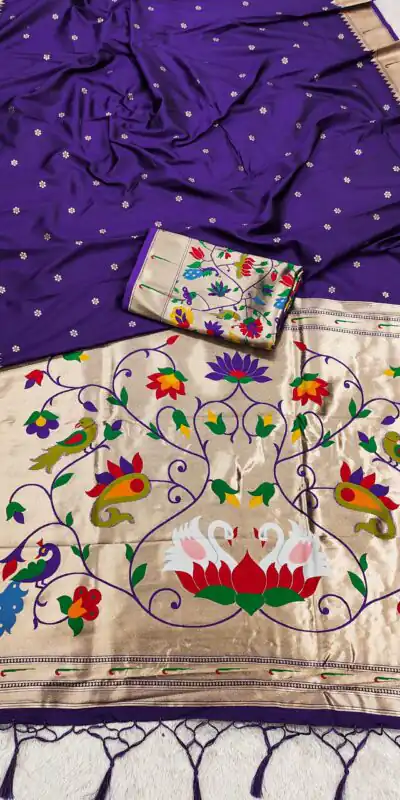 MB 149 Royal Blue Silk Saree with Zari Work & Lace Work. Wedding, Party, Festive, Events, Grab it for ₹2549. Delivery 4-6 Working Days. Shop now. | Sarees, Bollywood Sarees, Creative Sarees, Designer Sarees, Embroidered Sarees, Ethnic Saree, Modern Digital sarees, Party Wear Sarees