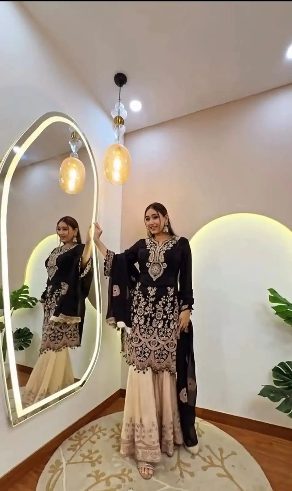 BE 409 Black Georgette Salwar Suit with Embroidery Work. Wedding, Party, Festive, Events, Best Price ₹2399. Delivery 4-6 Working Days. Shop now. | Jump Suits, Tops & Bottoms, Track Suits, Salwar suit, Casual Suits, Creative suits, Designer Suits, Palazzo Suits, Party Wear Suits, Patiala Suits, Straight Suits, Trendy Wear