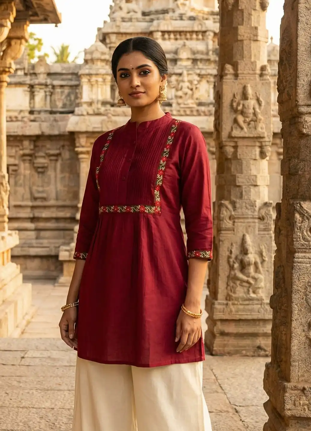 INLI Charmi vol 1 Maroon Color Rayon Kurti with Embroidery Work. Festive Deal ₹1349. Delivery 4-6 Working Days. Shop now. | Kurti, Bollywood Kurti, Creative Kurtis, Designer Kurti, Party Wear Kurti, Selfie Kurti
