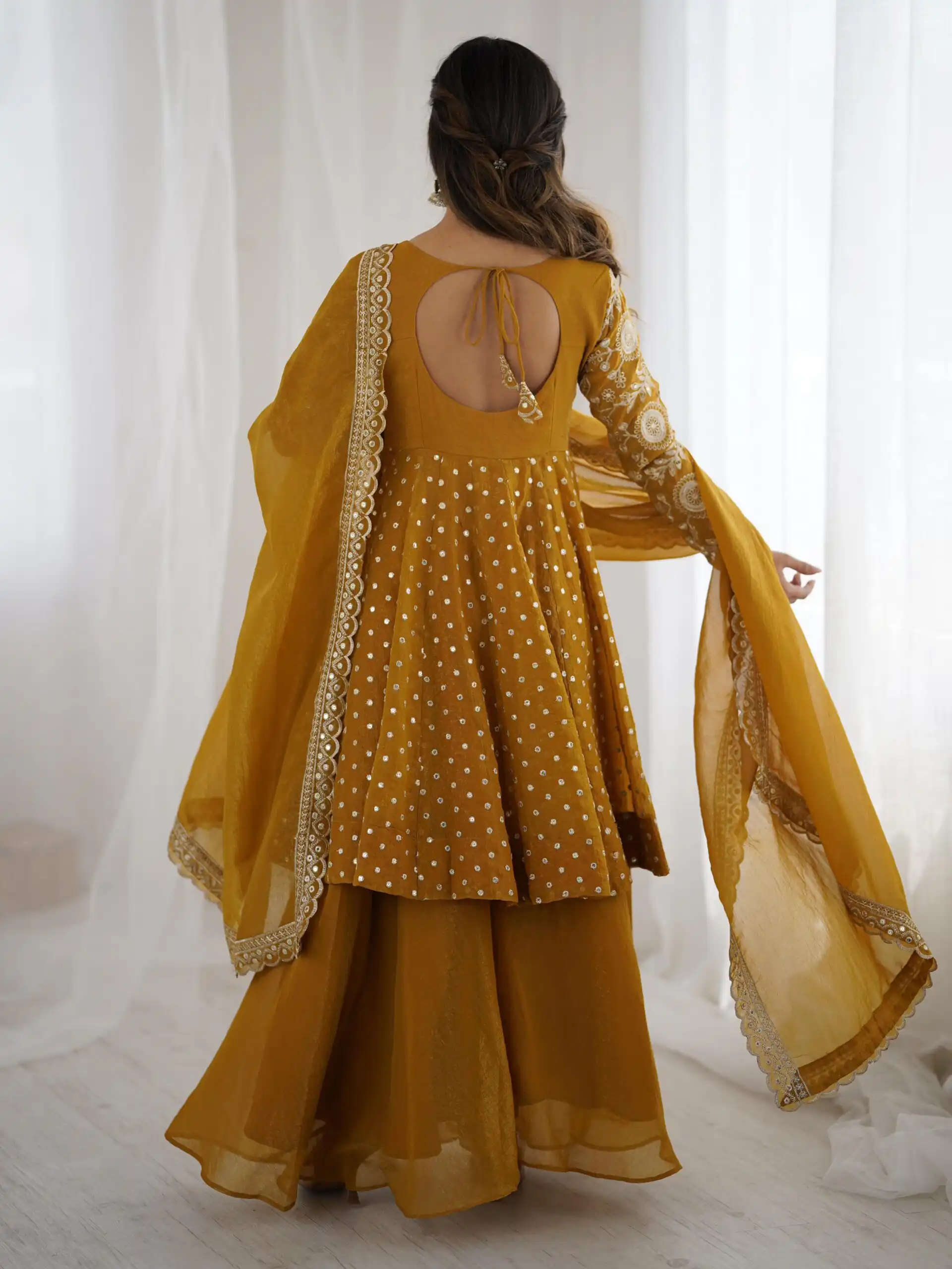 ZSR 3134 Mustard Crunchy Silk Salwar Suit Perfect for Wedding, Party, Sangeet, Anniversary, Housewarming Introductory Price ₹2399. Delivery 4-6 | Jump Suits, Salwar suit, Casual Suits, Creative suits, Designer Suits, Palazzo Suits, Party Wear Suits, Patiala Suits, Straight Suits