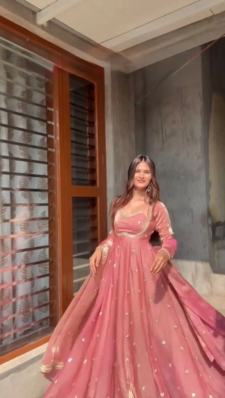 RTC 5937 Peach Fendy silk Gown with Lace Work. Wedding, Party, Festive, Events Get it for ₹2149. Delivery 4-6 Working Days. Shop now. | Gowns, Bollywood Gowns, Creative Gowns, Designer Gowns, Embroidered Gowns, Party Wear Gowns