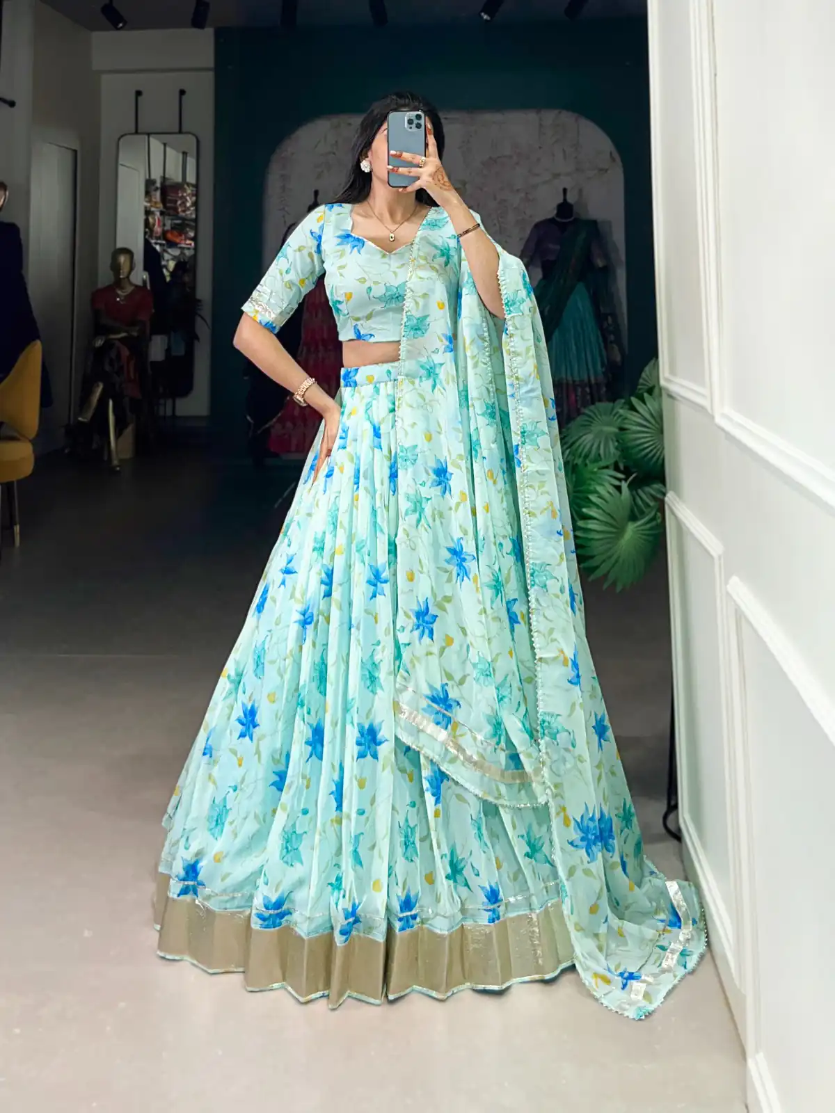 LNB 1036 Pista Color Tabby Silk with Lace Work Lehenga Choli . Wedding, Party, Festive, Events, Grab it for ₹1999. Delivery 4-6 Working Days. Shop now. | Lehenga, Bollywood Lehenga, Creative Lehenga, Designer Lehenga, Embroidered Lehenga, Party Wear Lehenga