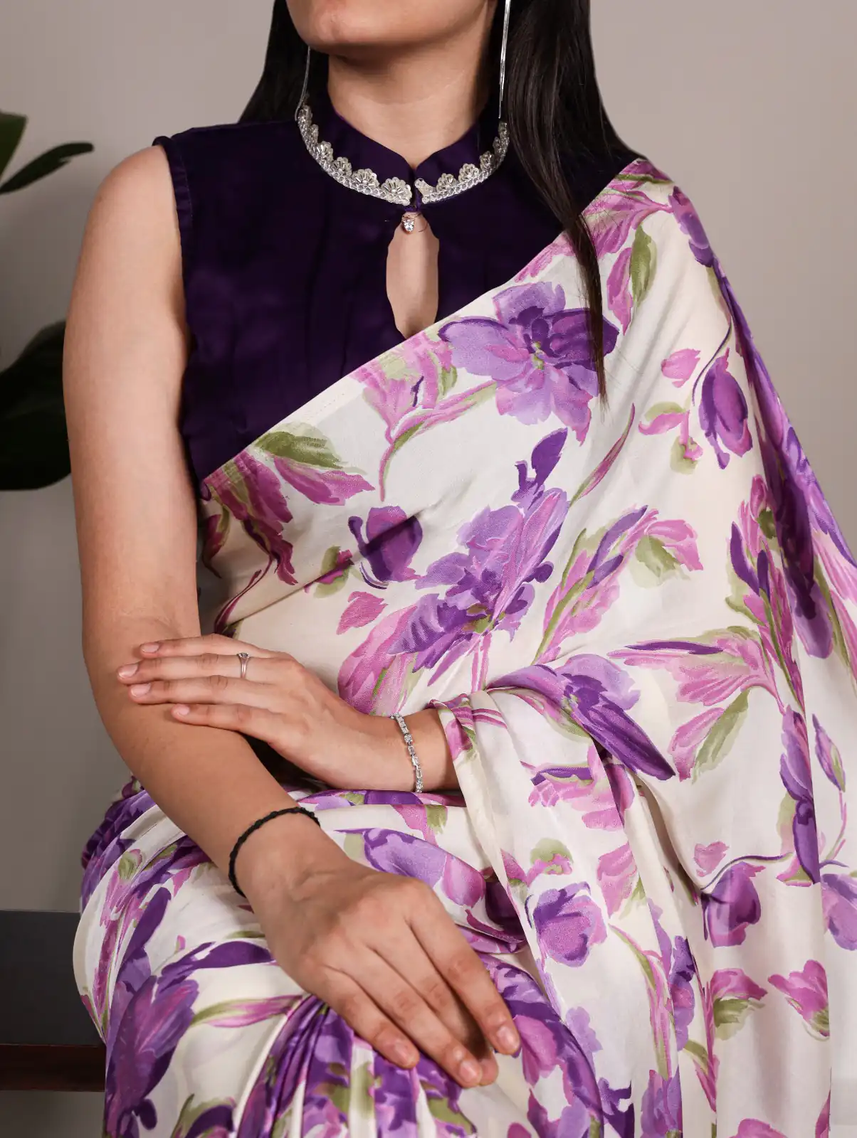 YNF 7008 Purple Satin Silk Saree Perfect for Wedding, Party, Festival Celebrations, Temple Visit, Ethnic Day – . Affordable Price ₹1849. Delivery 4-6 | Sarees, Bollywood Sarees, Creative Sarees, Designer Sarees, Embroidered Sarees, Ethnic Saree, Modern Digital sarees, Party Wear Sarees