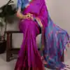 YNF 7408 Rani Pink Color Poly Cotton Saree With Zari Work. Wedding, Party, Festive, Events, Affordable Price ₹1399. Delivery 4-6 Working Days. Shop now. | Sarees, Bollywood Sarees, Creative Sarees, Designer Sarees, Embroidered Sarees, Ethnic Saree, Modern Digital sarees, Party Wear Sarees