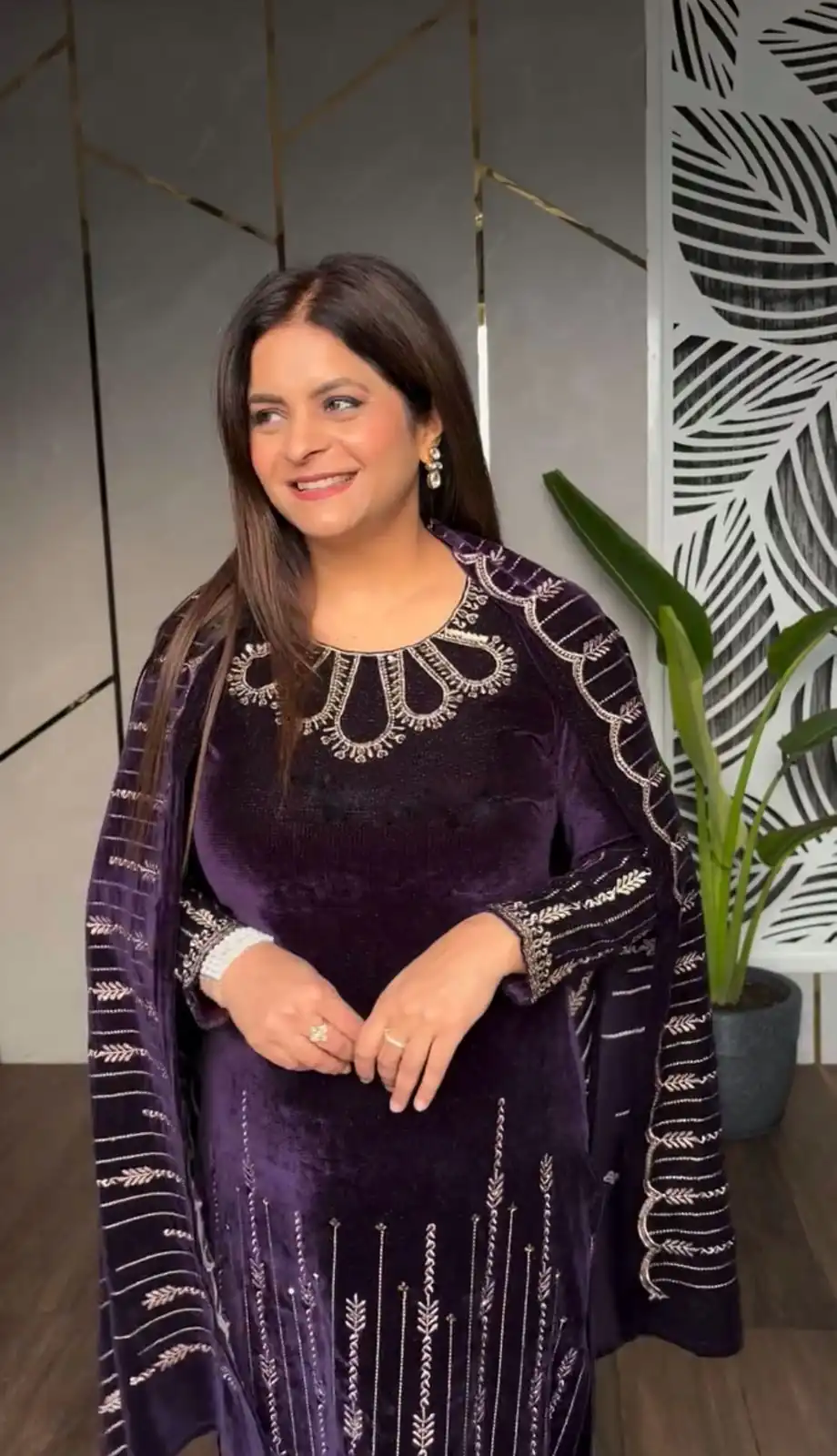 SRK 5211 Wine in Viscose Velvet Embroidery Work & Lace Work Salwar Suit . Grab it for ₹1999. Delivery 4-6 Working Days. Shop now. | Jump Suits, Tops & Bottoms, Track Suits, Salwar suit, Casual Suits, Creative suits, Designer Suits, Palazzo Suits, Party Wear Suits, Patiala Suits, Straight Suits, Trendy Wear