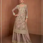 Onion Chinon Embroidery Work Salwar Suit