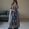 Blue Faux Sequence Pearl Work Georgette Salwar Suit
