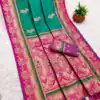MB 1013 Firozi Color Paithani silk Saree with Zari Work & Lace Work. Festive Deal ₹2399. Delivery 4-6 Working Days. Shop now. | Sarees, Bollywood Sarees, Creative Sarees, Designer Sarees, Embroidered Sarees, Ethnic Saree, Modern Digital sarees, Party Wear Sarees
