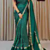 MS 458 Green in Dola Silk Lace Border & Sequins Work Saree . Affordable Price ₹1349. Delivery 4-6 Working Days. Shop now. | Sarees, Bollywood Sarees, Creative Sarees, Designer Sarees, Embroidered Sarees, Ethnic Saree, Modern Digital sarees, Party Wear Sarees