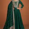 FC 9577 Green Color Vichitra Salwar Suit with Embroidery Work. Available at ₹2649 only. Delivery 4-6 Working Days. Shop now. | Jump Suits, Salwar suit, Casual Suits, Creative suits, Designer Suits, Palazzo Suits, Party Wear Suits, Patiala Suits, Straight Suits