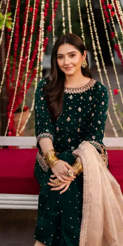 KD 1536 Green Viscose Velvet Thread Sequence Work Salwar Suit Wedding, Party, Festive, Events, Special Price ₹2399. Delivery 4-6 Working Days. Shop now. | Jump Suits, Tops & Bottoms, Track Suits, Salwar suit, Casual Suits, Creative suits, Designer Suits, Palazzo Suits, Party Wear Suits, Patiala Suits, Straight Suits, Trendy Wear