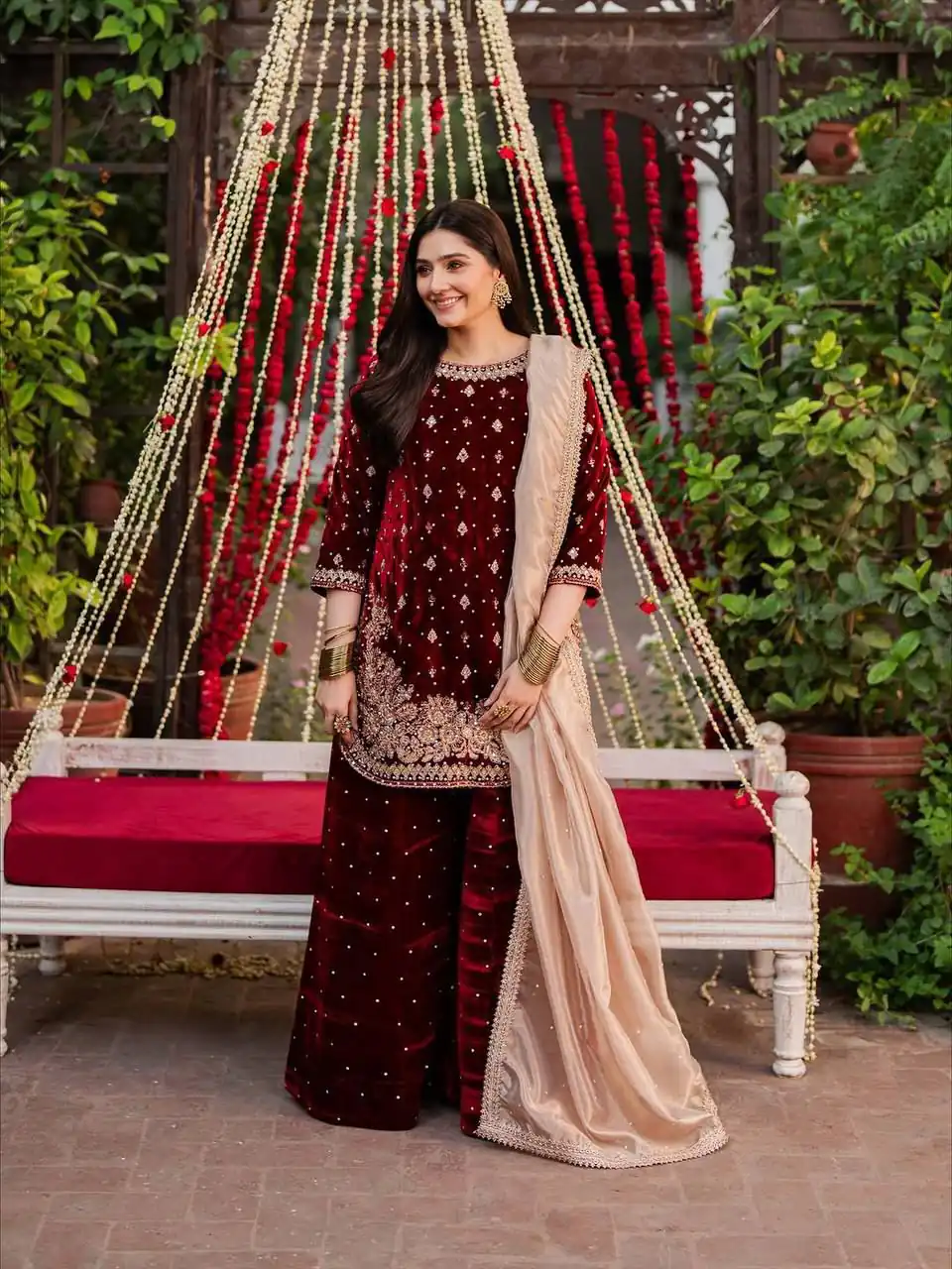 KD 1536 Maroon Viscose Velvet Thread Sequence Work Salwar Suit Wedding, Party, Festive, Events, Special Price ₹2399. Delivery 4-6 Working Days. Shop now. | Jump Suits, Tops & Bottoms, Track Suits, Salwar suit, Casual Suits, Creative suits, Designer Suits, Palazzo Suits, Party Wear Suits, Patiala Suits, Straight Suits, Trendy Wear