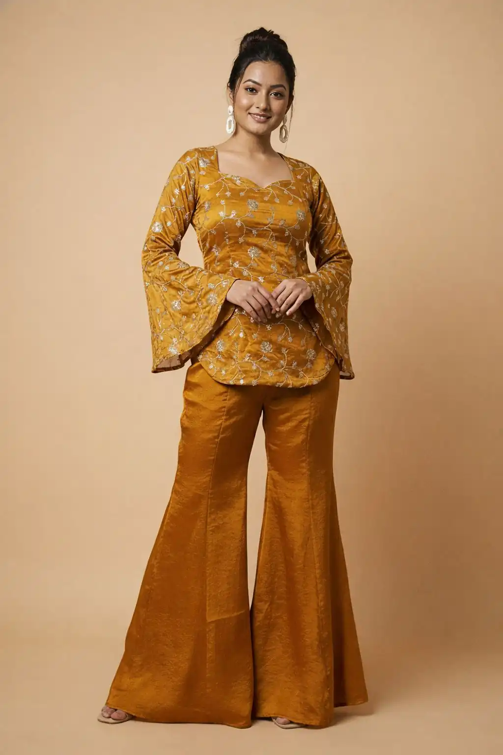 ZF 436 Mustered Fandy Silk Salwar Suit Perfect for Wedding, Party, Housewarming, Reception, Engagement – . Get it for ₹2049. Delivery 4-6 Working D | Jump Suits, Salwar suit, Casual Suits, Creative suits, Designer Suits, Palazzo Suits, Party Wear Suits, Patiala Suits, Straight Suits