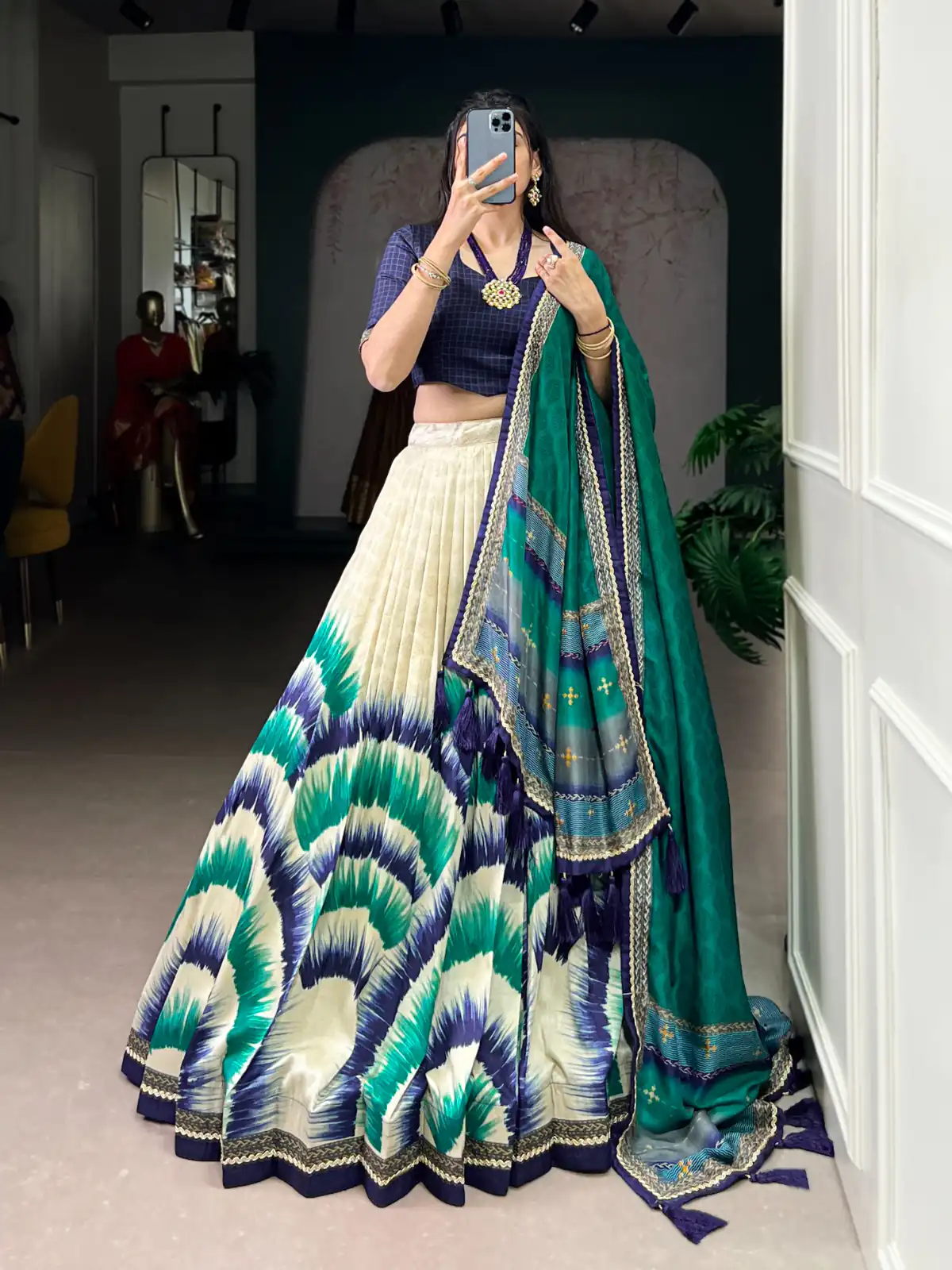 LNB 1247 Navy Blue Color Taser Silk Printed Lehenga Choli Wedding, Party, Festive, Events Etc. Delivery 4-6 Working Days Rs 2849 | Lehenga, Bollywood Lehenga, Creative Lehenga, Designer Lehenga, Embroidered Lehenga, Party Wear Lehenga