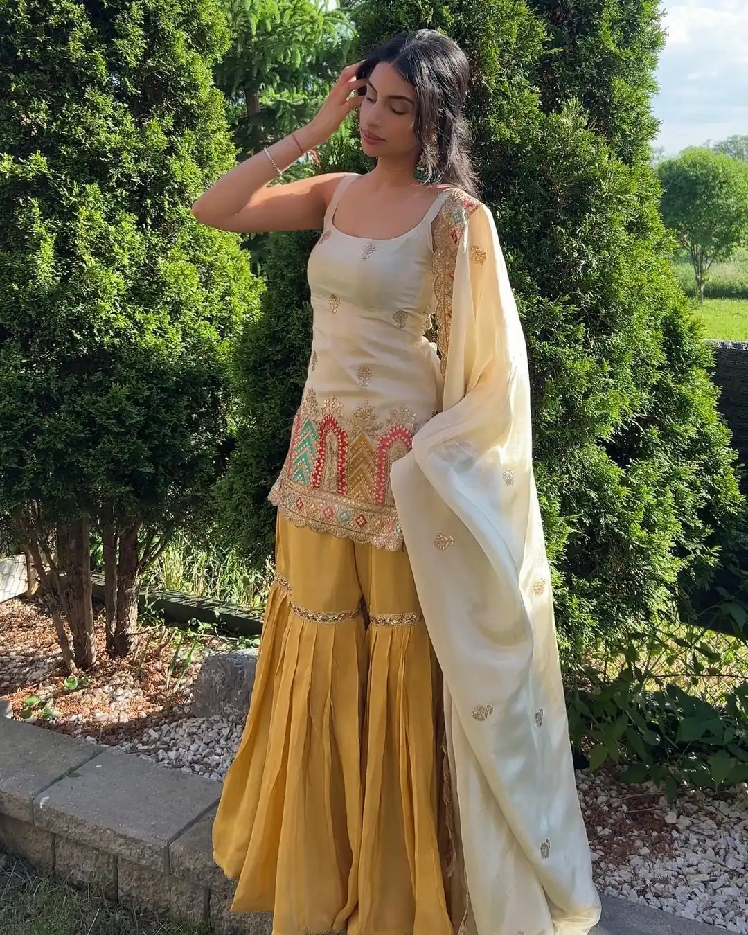 KD 1550 Off White in Color Chinnon Silk Lace Work Salwar Suit . Wedding, Party, Festive, Events, Best Price ₹2149. Delivery 4-6 Working Days. Shop now. | Jump Suits, Salwar suit, Casual Suits, Creative suits, Designer Suits, Palazzo Suits, Party Wear Suits, Patiala Suits, Straight Suits