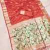 MB 389 Orange Soft Paithani Silk Saree with Lace Work & Zari Work. Affordable Price ₹2049. Delivery 4-6 Working Days. Shop now. | Sarees, Bollywood Sarees, Creative Sarees, Designer Sarees, Embroidered Sarees, Ethnic Saree, Modern Digital sarees, Party Wear Sarees