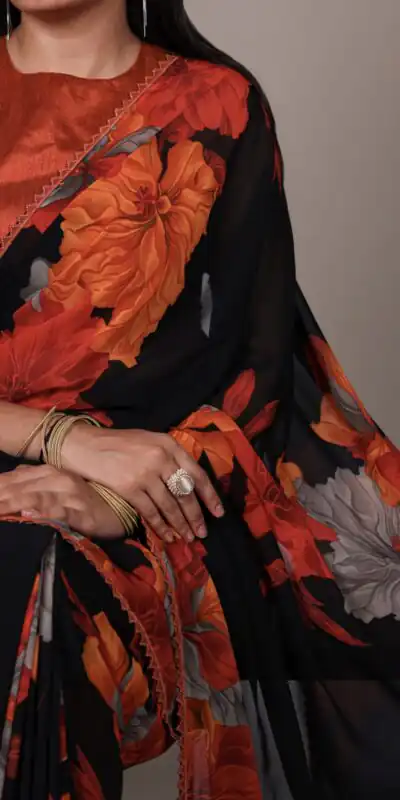 YNF 7032 Orange in Weightless Marbal Lace Work & Lace Border Saree . Grab it for ₹1549. Delivery 4-6 Working Days. Shop now. | Sarees, Bollywood Sarees, Creative Sarees, Designer Sarees, Embroidered Sarees, Ethnic Saree, Modern Digital sarees, Party Wear Sarees